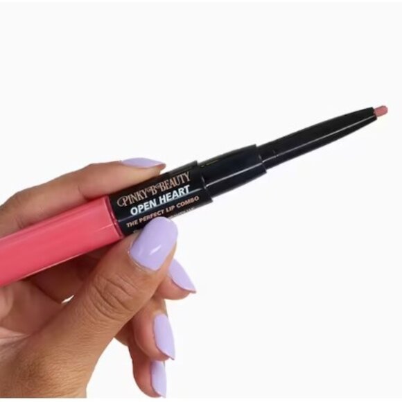 PINKY B COSMETICS - The Perfect Lip Combo in Open Heart (Pink Nude & Candy Pink) - Picture 2 of 2